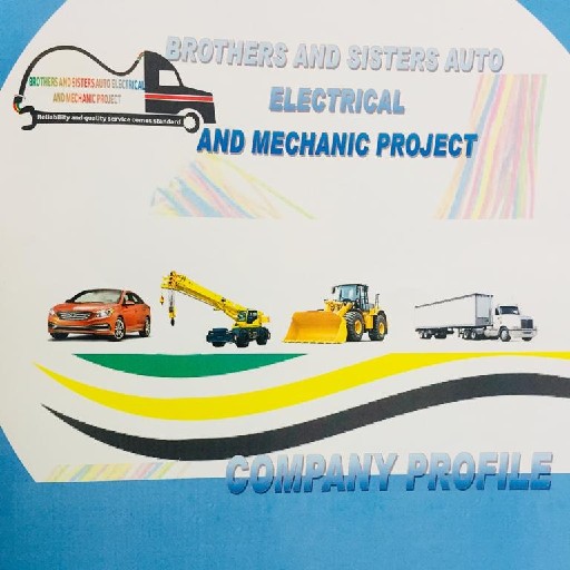 Brothers and Sisters auto electrical and mechanic project Logo