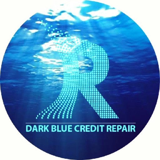 Dark Blue Credit Repair Logo