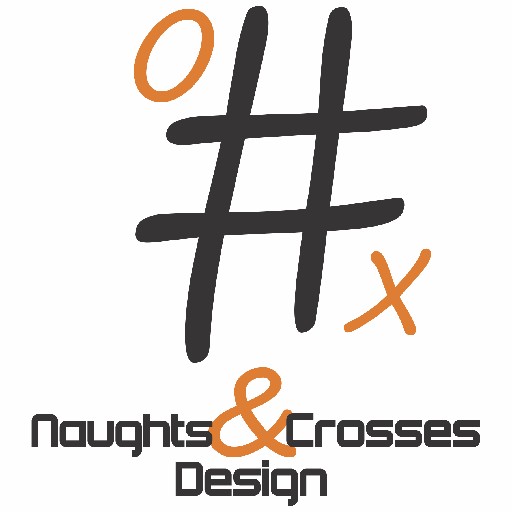 Naughts and Crosses Design Logo