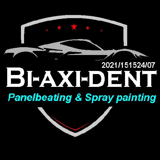 Bi-Axi-Dent Panelbeaters and Spraypainters Logo