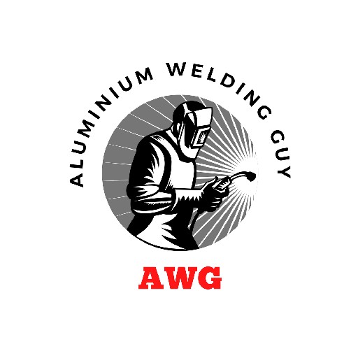 Aluminium welding guy Logo