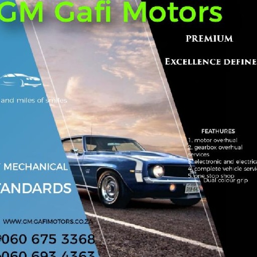 GM Gafi Motors Logo