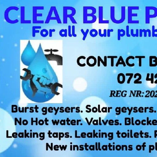 CLEAR BLUE PLUMBING Logo