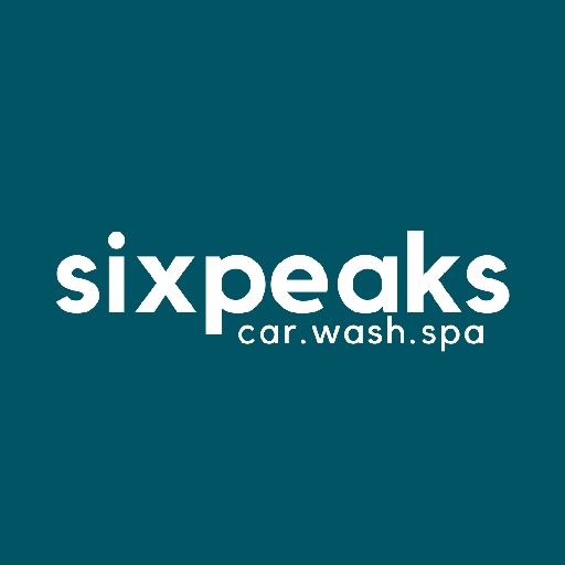 Sixpeaks Car Wash Spa Logo