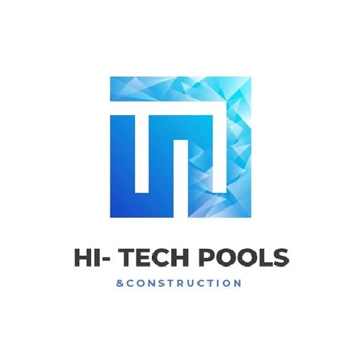 Hi Tech pools & construction Logo