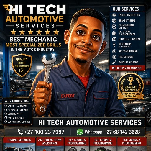 Hi Tech Automotive Services Logo