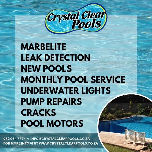 Crystal Clear Pools Logo