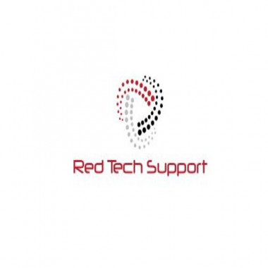 Red Tech Support Logo