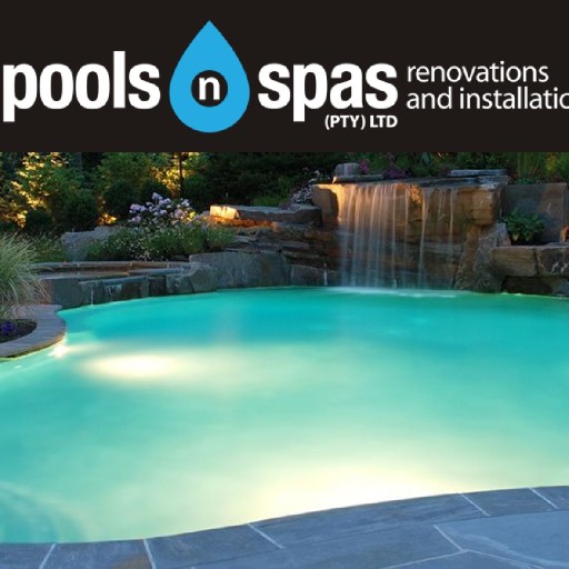 Pools n Spas Logo